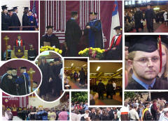 Stan Lemon at his 2006 graduation ceremony