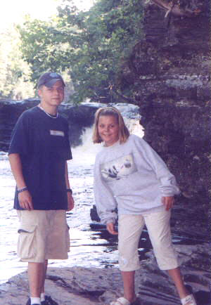 Stan and Becky Lemon as children