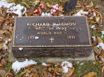 Richard H. Lemon headstone (1921–1991)